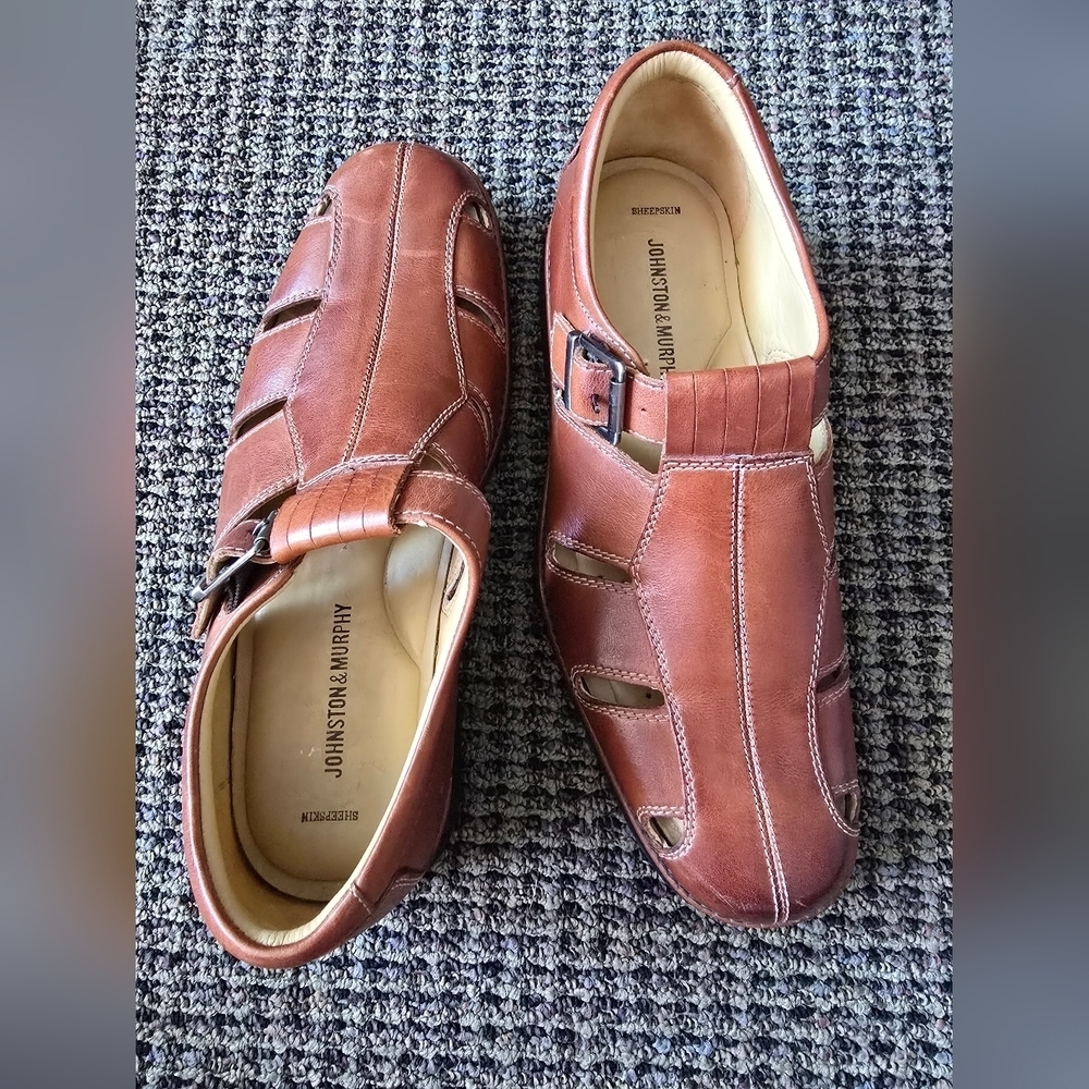 Skinned man sandals, Johnston & Murphy 8.5 M - Picture 11 of 14